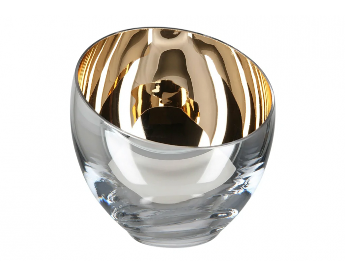 Crescendo Tealight Holder Champagne