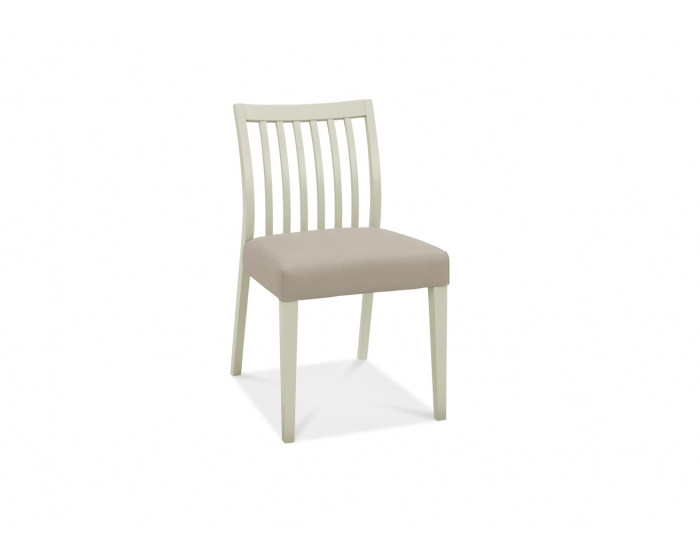 Malmo Grey Low Slat Back Chair (x2)