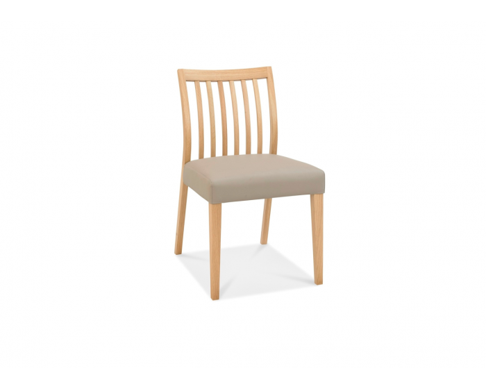 Malmo Oak Low Slat Back Chair (x2)