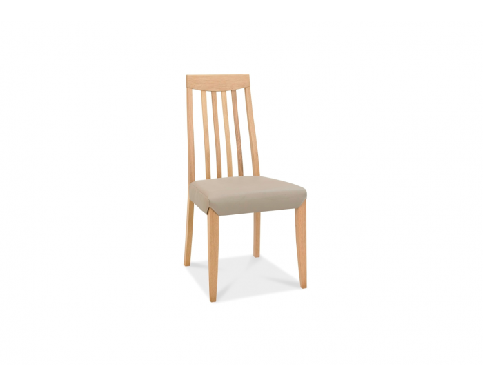 Malmo Oak Slat Back Chair (x2)