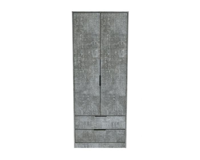 Diego Bedroom 2 Drawer Wardrobe