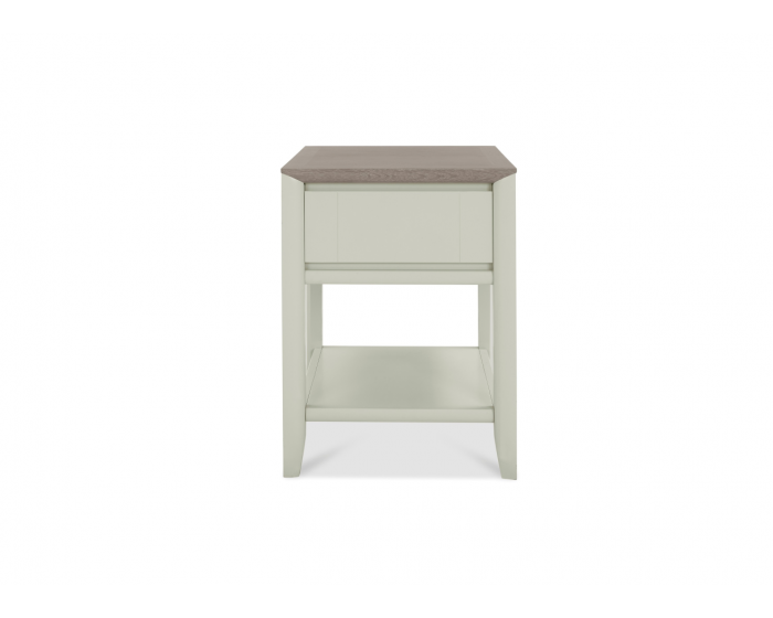 Malmo Grey Lamp Table with Drawer