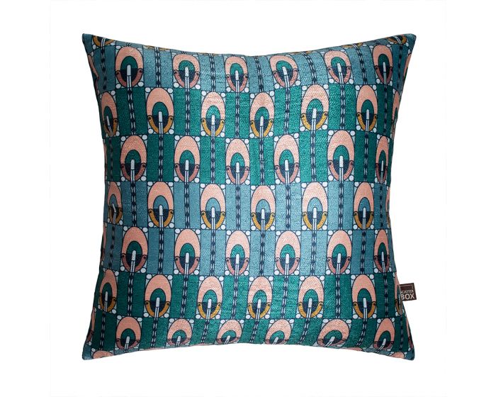 Scatter Box Santo Blue/Green Cushion 45x45cm