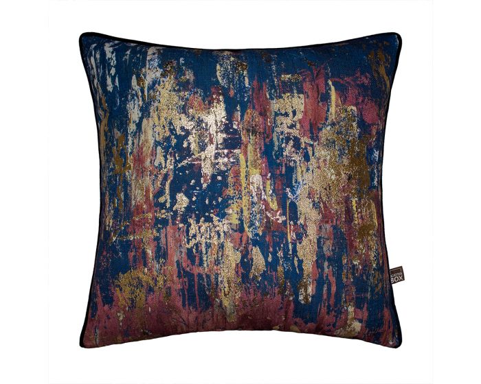 Scatter Box Allegra Navy/Terra Cushion 45x45cm