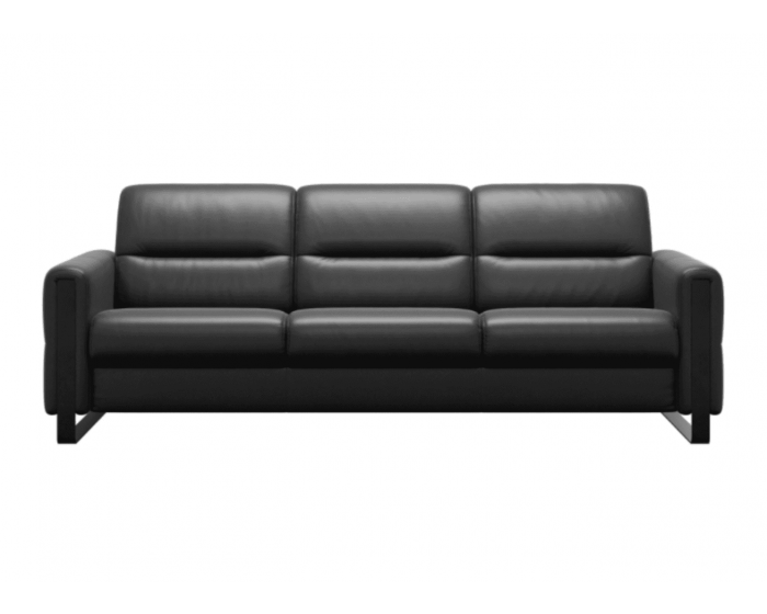Stressless Fiona Steel 3 Seater Sofa