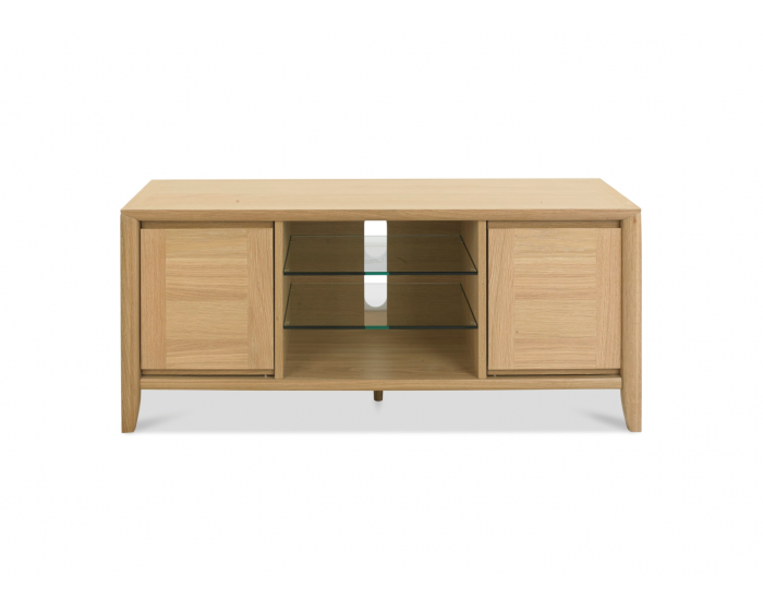 Malmo Oak Entertainment Unit