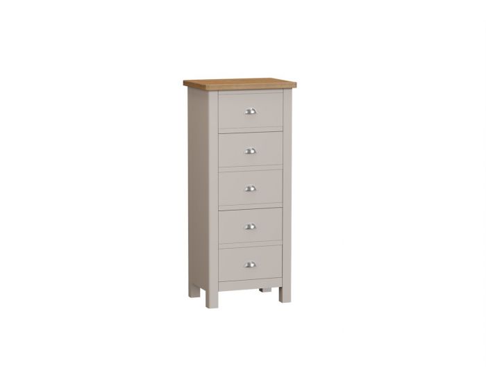 Worcester Truffle 5 Drawer Narrow Chest