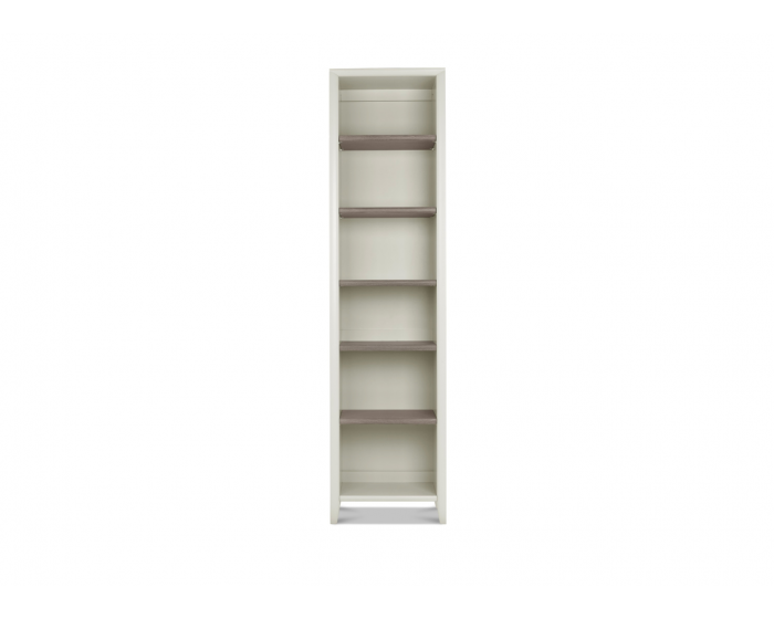 Malmo Grey Narrow Bookcase
