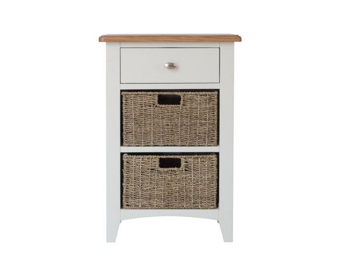 Lyon Living & Dining 1 Drawer 2 Basket Unit