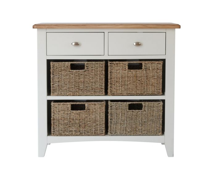 Lyon Living & Dining 2 Drawer 4 Basket Unit