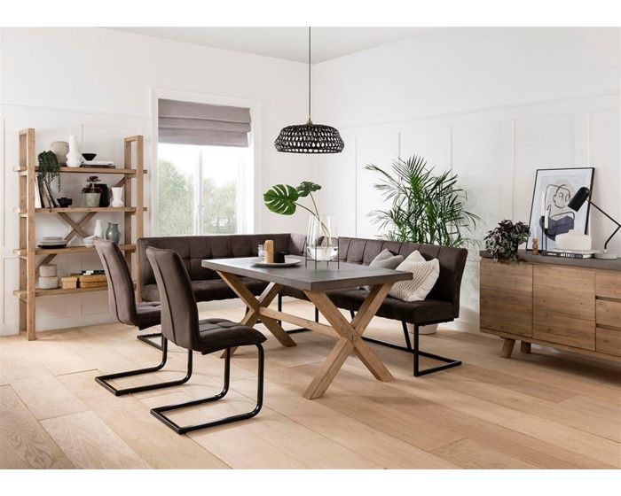 Dakota Fulton Charcoal Chair