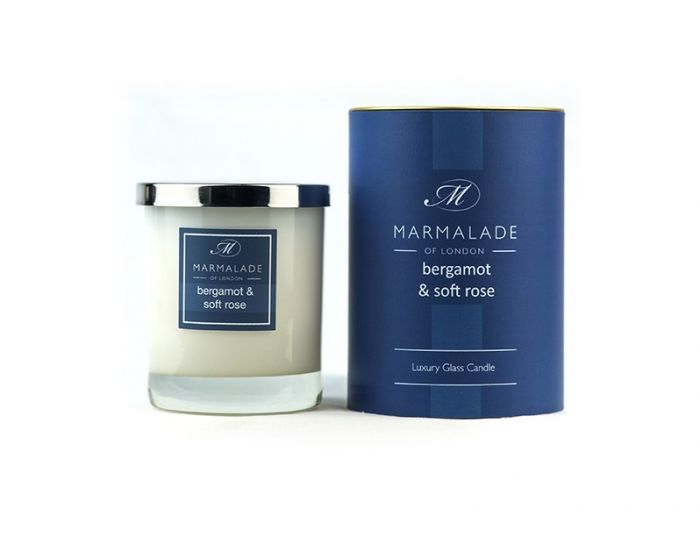 Marmalade of London Glass Jar Candle Bergamot & Soft Rose