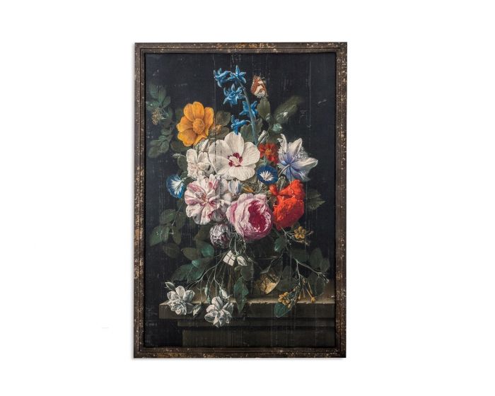 Boho Floral Wall Print 1 