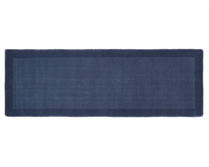 Borders Navy Runner