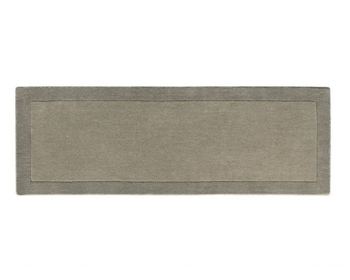 Borders Taupe Runner