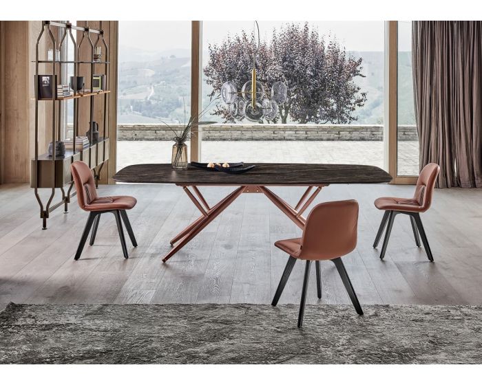 Bontempi Bridge Barrel Fix Dining Table