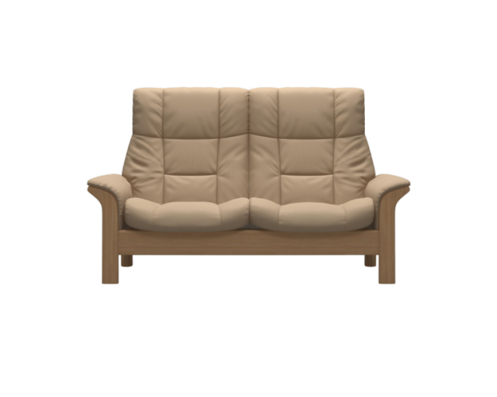Stressless Buckingham High Back 2 Seater Sofa Quick Ship