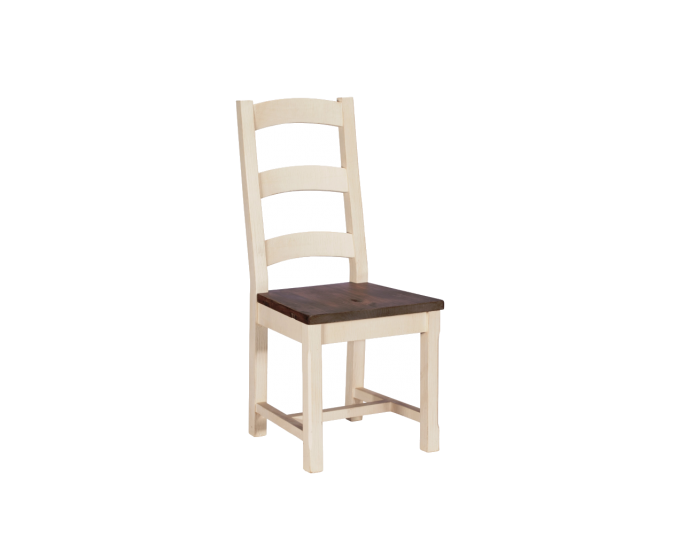 Cotswold Wooden Seat Dining Chair x2