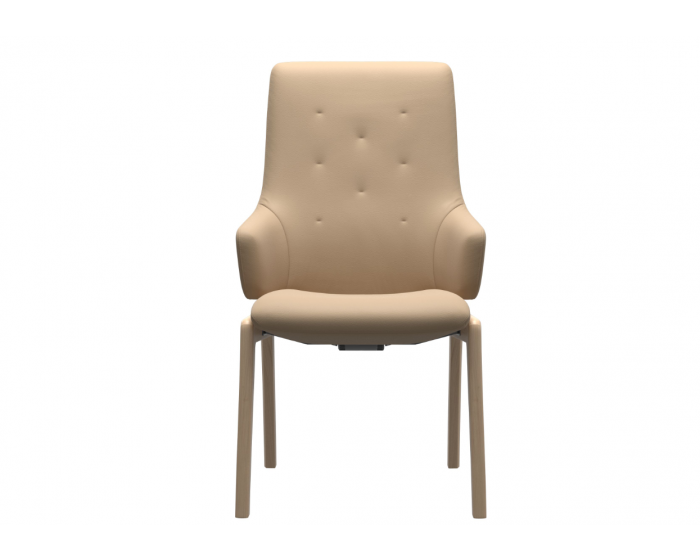 Stressless Rosemary High Back Dining Chair (L) with Arms D100