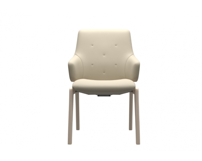 Stressless Rosemary Low Back Dining Chair (L) with Arms D100