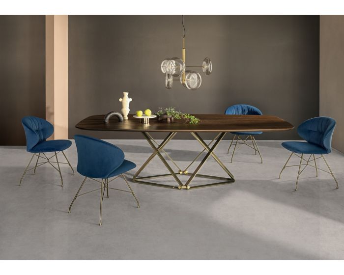 Bontempi Delta Barrel Fix Dining Table