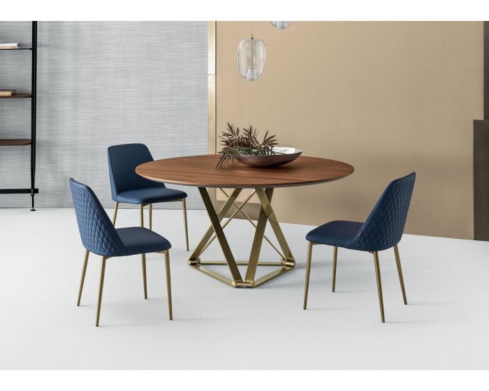 Bontempi Delta Round Dining Table