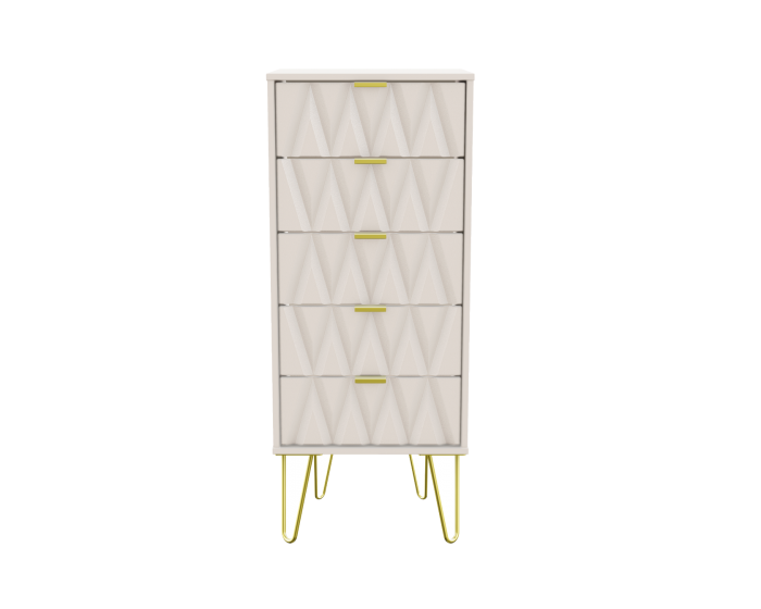 Diamond Kashmir 5 Drawer Locker