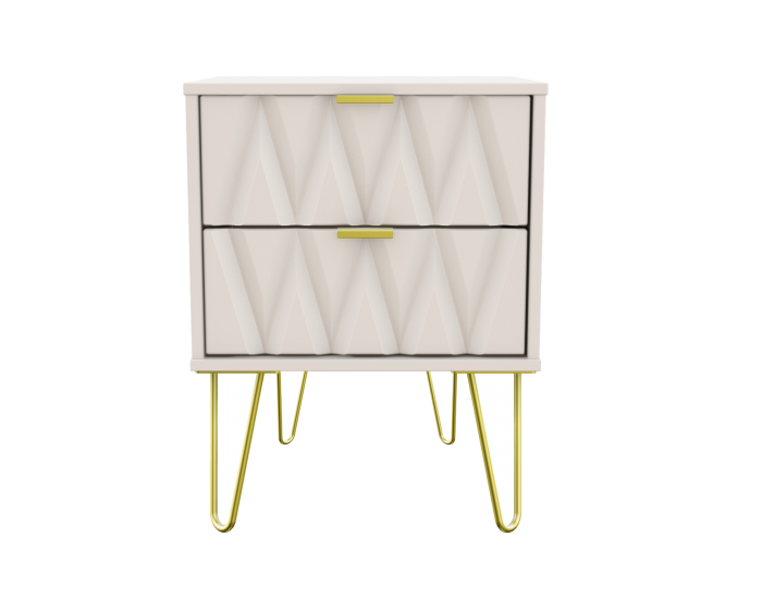 Diamond Kashmir 2 Drawer Locker