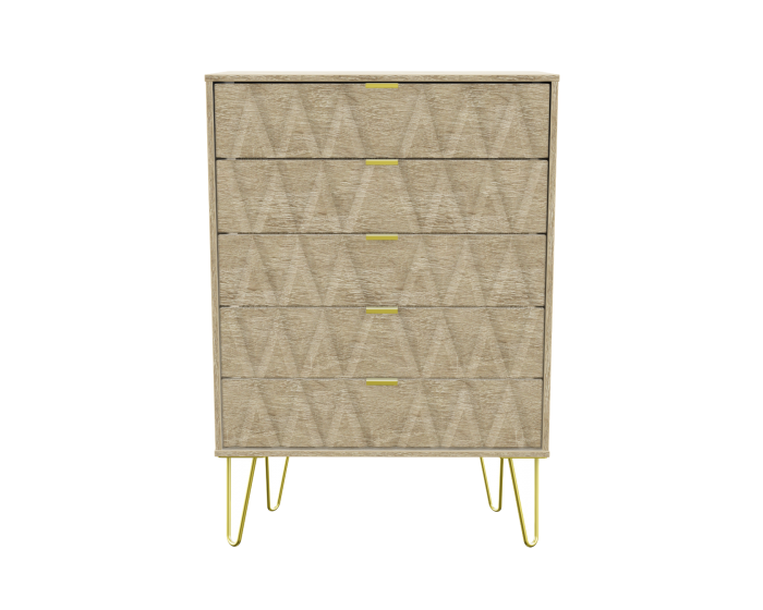 Diamond Bardolino 5 Drawer Chest