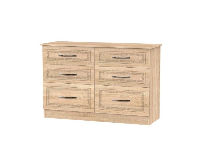 Dorset 6 Drawer Midi Chest
