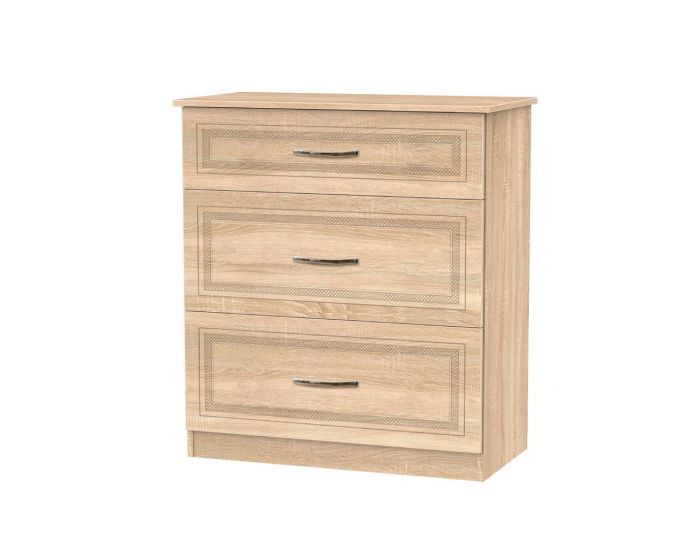 Dorset 3 Drawer Deep Chest