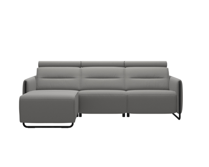 Stressless Emily Steel 2 Seater Longseat (M) LHF