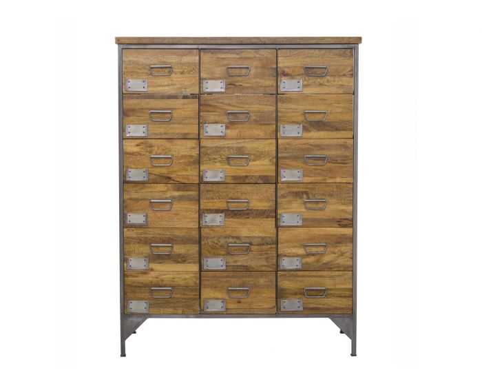 Bluebone Re-Engineered 18 Drawer Apothecary Chest