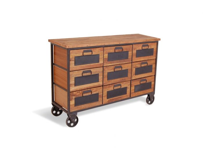 Bluebone Re-Engineered 9 Drawer Apothecary Chest