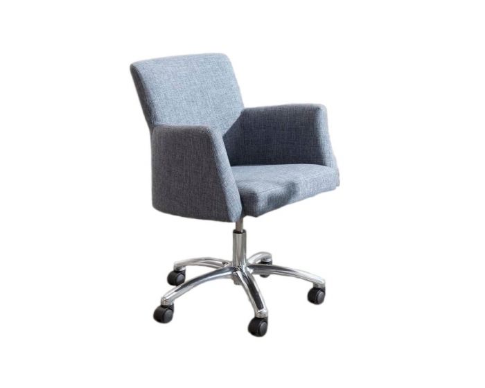 Fama Elvis Swivel Armchair with Castors