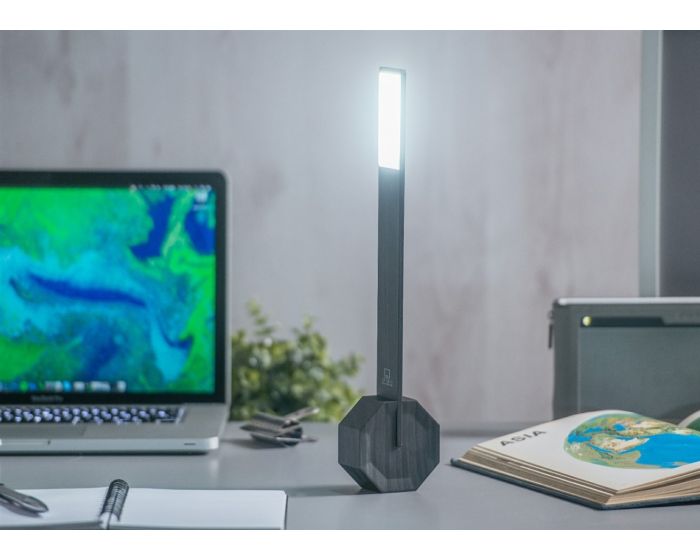 Gingko Design Octagon One Desk Lamp Black