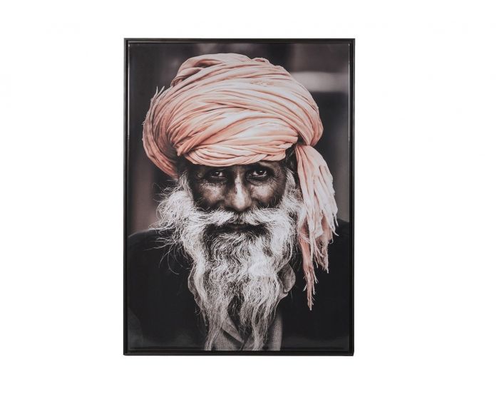 Indian Man Framed Picture