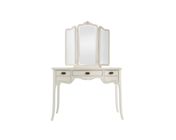 Chateau Dressing Table with Triple Mirror