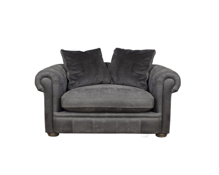 Alexander & James The Retreat Leather Snuggler Chair