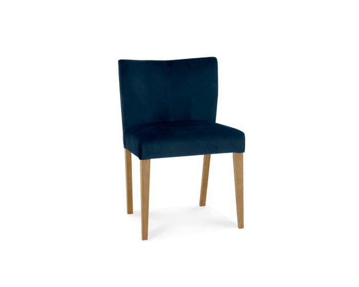 Brienne Light Blue Velvet Chair (Pair)
