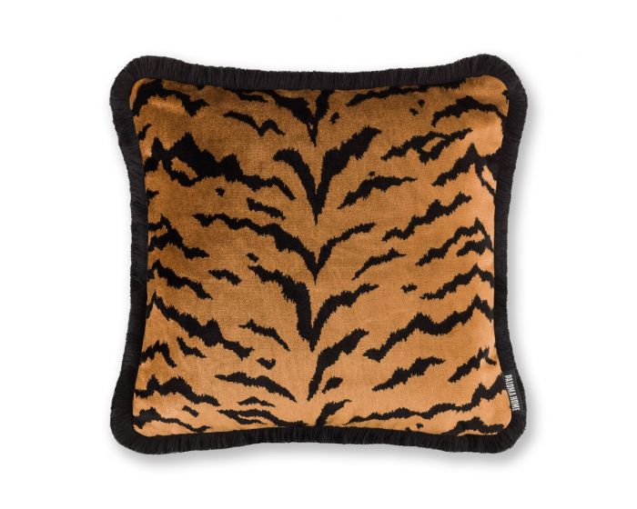 Paloma Home Tiger Gold Feather Filled Cushion