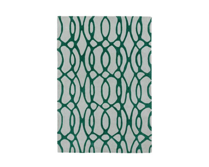 Asiatic Matrix Wire Green Rug