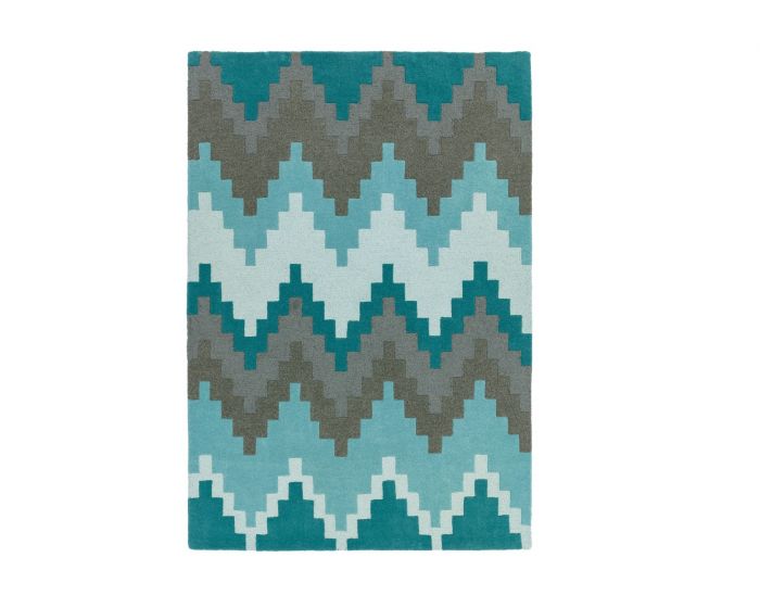 Asiatic Matrix Cuzzo Teal Rug