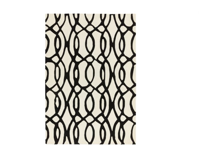 Asiatic Matrix Wire White Rug