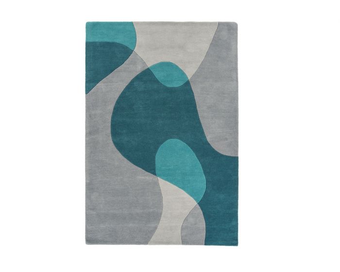 Asiatic Matrix Arc Teal Rug