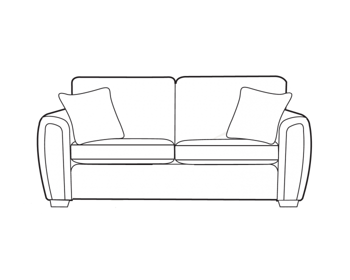 Alstons Memphis Grand Standard Back Sofa