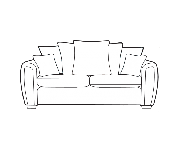 Alstons Memphis Grand Pillow Back Sofa