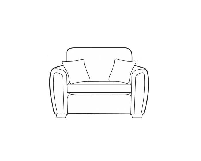 Alstons Memphis Snuggler Chair