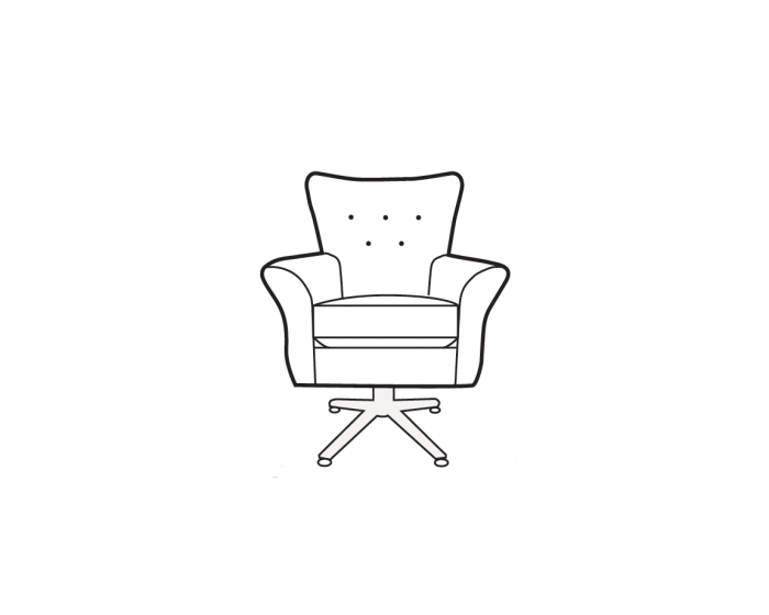 Alstons Memphis Swivel Chair