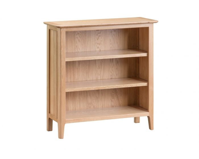Scandi Dining Small Wide Bookcase